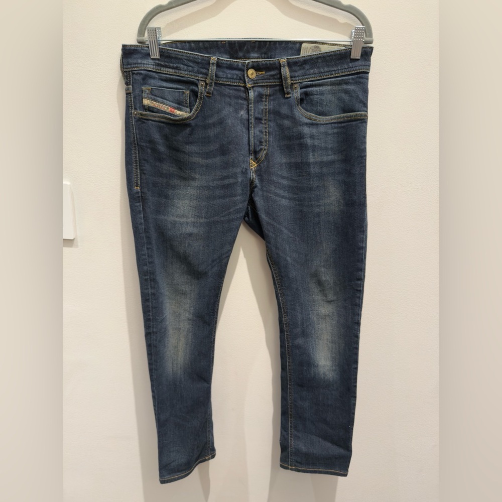 Diesel Designer Sleenker-X Slim Skinny Stretch Jeans W:32 L:30